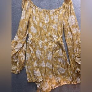 Floral Floral Romper Boho Vintage